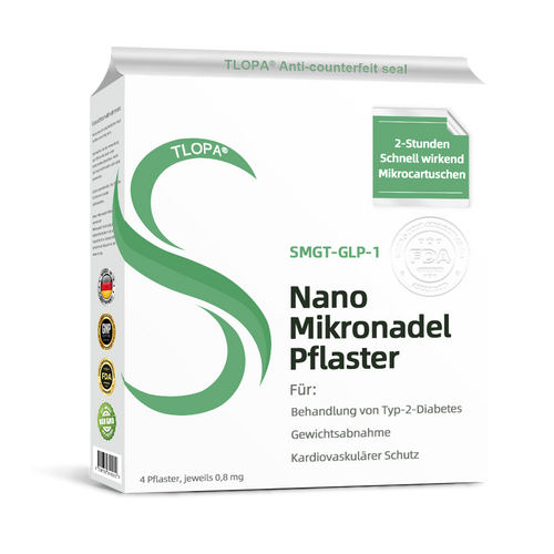 TLOPA®SMGT-GLP-1 Nano-Mikronadel-Pflaster🥑(Schmerzfrei, lang anhaltend, gegen Diabetes, Fettleibigkeit und Herz-Kreislauf-Erkrankungen)