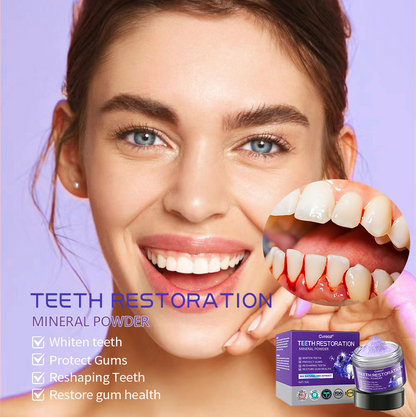 Cvreoz® (ADA recommended)Tooth Restoration Mineral Powder 🎀 (⏰𝐋𝐢𝐦𝐢𝐭𝐞𝐝 𝐭𝐢𝐦𝐞 𝐝𝐢𝐬𝐜𝐨𝐮𝐧𝐭 𝐋𝐚𝐬𝐭 𝟑𝟎 𝐦𝐢𝐧𝐮𝐭𝐞𝐬⏰)😁