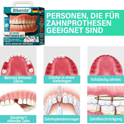 ✅ Hergestellt & Versand aus Deutschland | Bikenda® Vollprothese mit Saugpassform 🍀