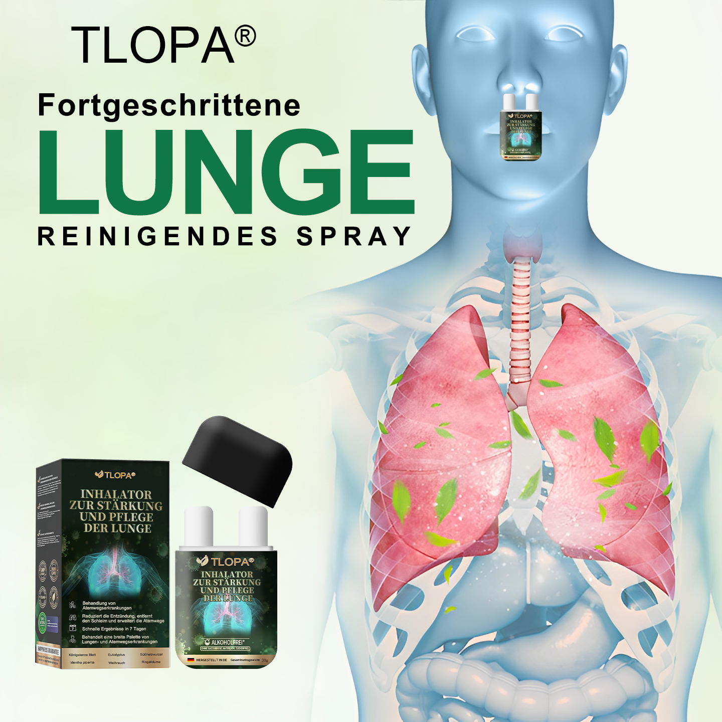 TLOPA® 𝐋𝐮𝐧𝐠𝐞𝐧𝐬𝐭ä𝐫𝐤𝐞𝐧𝐝𝐞 𝐮𝐧𝐝 -𝐩𝐟𝐥𝐞𝐠𝐞𝐧𝐝𝐞 𝐈𝐧𝐡𝐚𝐥𝐚𝐭𝐢𝐨𝐧𝐬𝐠𝐞𝐫ä𝐭𝐞(𝐄𝐦𝐩𝐟𝐨𝐡𝐥𝐞𝐧 𝐯𝐨𝐧 𝐋𝐮𝐧𝐠𝐞𝐧𝐬𝐩𝐞𝐳𝐢𝐚𝐥𝐢𝐬𝐭𝐞𝐧🍀)