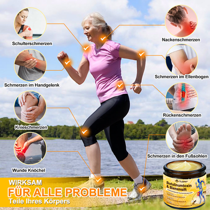 TLOPA® Schmerzlindernde Knochenheilungscreme mit Botulinumtoxin und Bienengift 👨‍⚕️👨‍⚕️Zugelassen von der Deutschen Gesellschaft für Orthopädische Chirurgie (DGOOC)