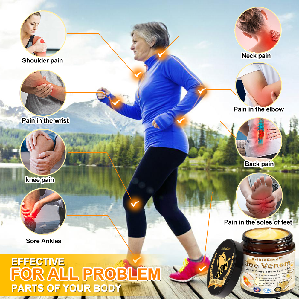 ArthroEase Bee Venom Arthritis Therapy Cream(Specially for older adults & AAOS recommends)