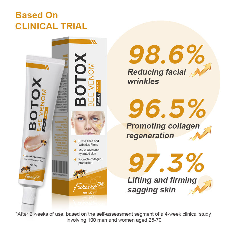 (🍇Made and Shipped from Australia✅) Furzero™ Botox Bee Venom Wrinkle Removal Cream- LAST DAY 70% OFF